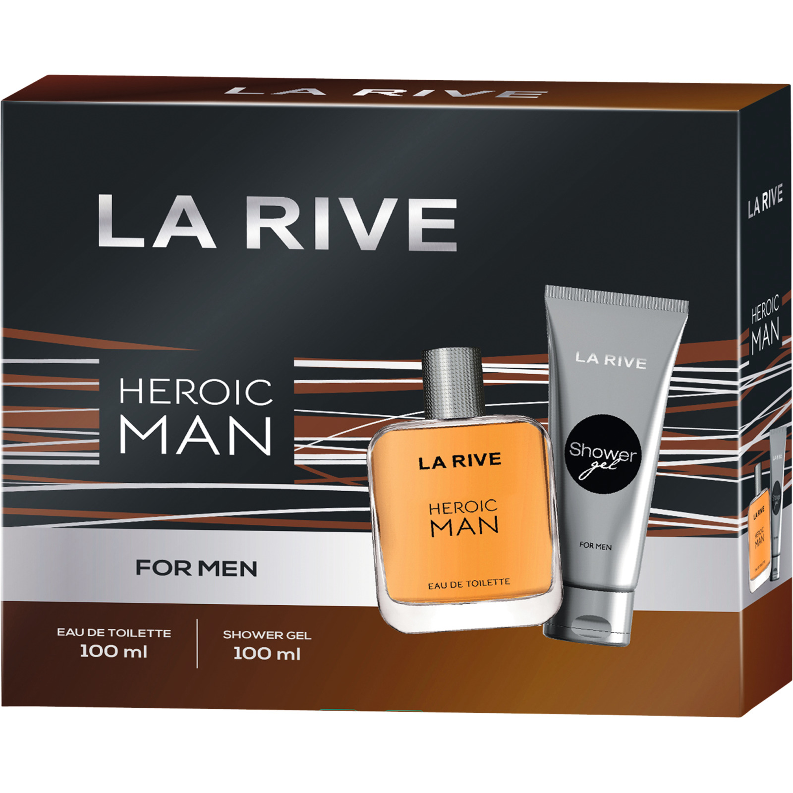 La Rive Heroic Man Duftset, 2-teilig