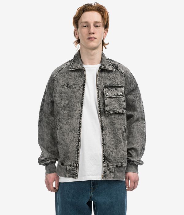 Blue Flowers Leary Acid Wash Jacke (acid wash)