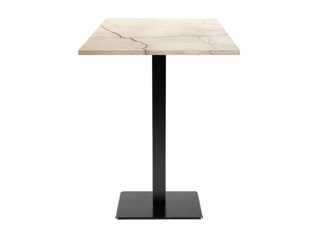 Mange-debout 60 x 60 cm - modèle Milan lune blanche