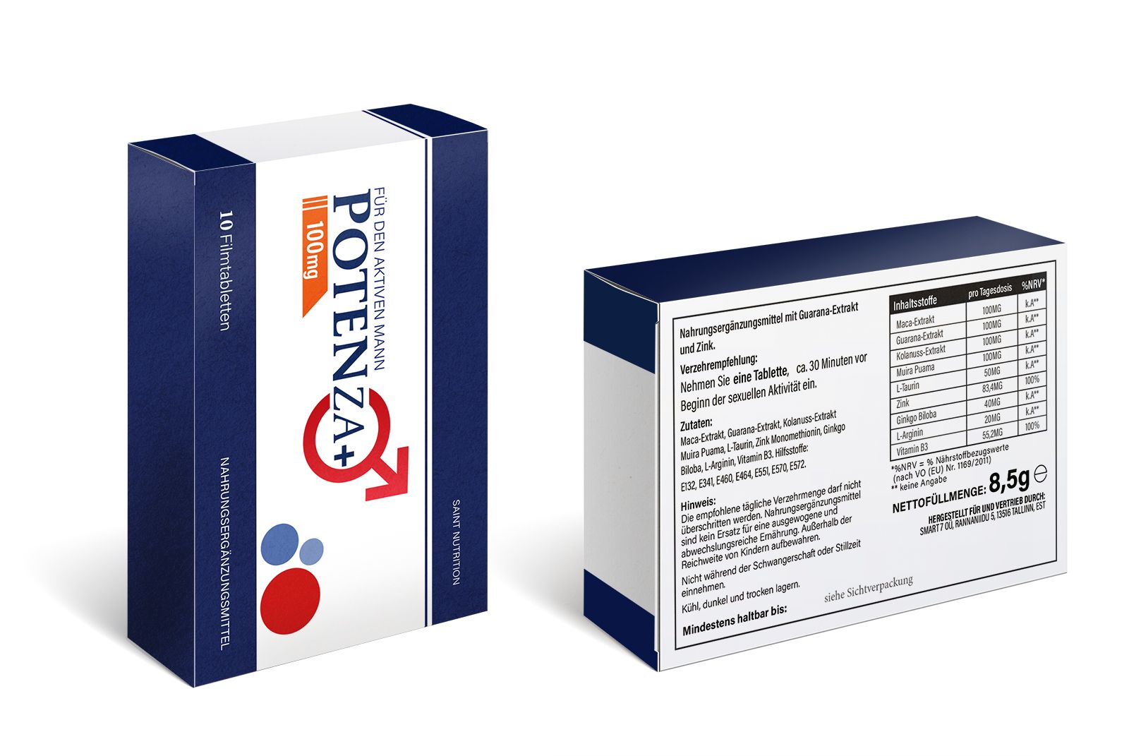 Potenza Plus | 100mg Filmtabletten | Potenzmittel