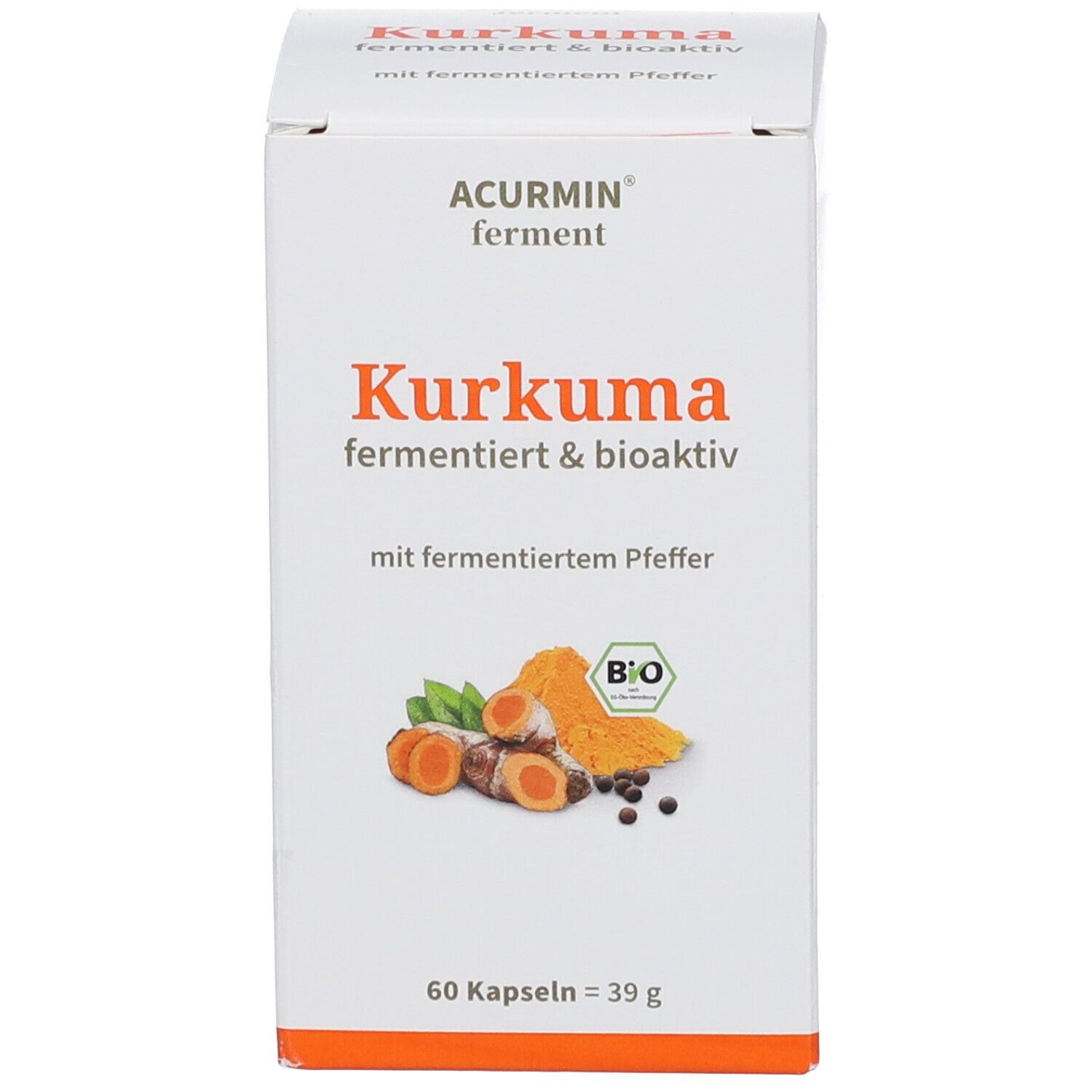 Acurmin® ferment BIO Kurkuma Kapseln - fermentiert und bioaktiv