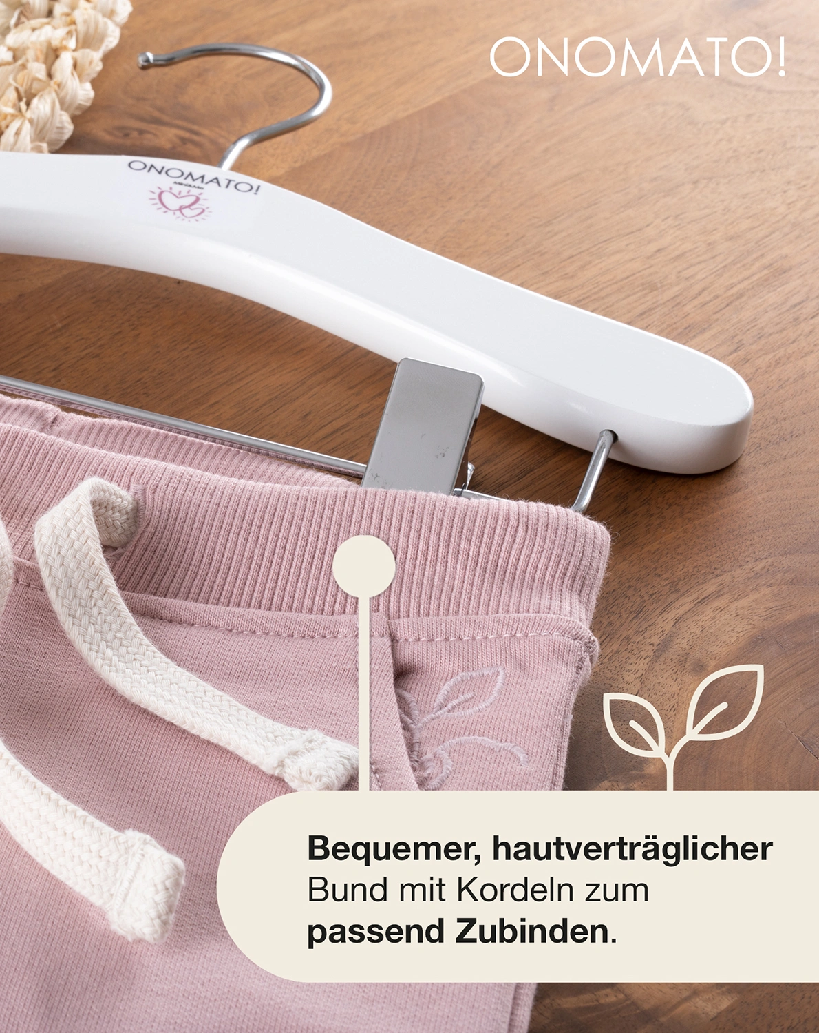 Jogginghose BE PART OF THE CIRCLE in burnished lilac