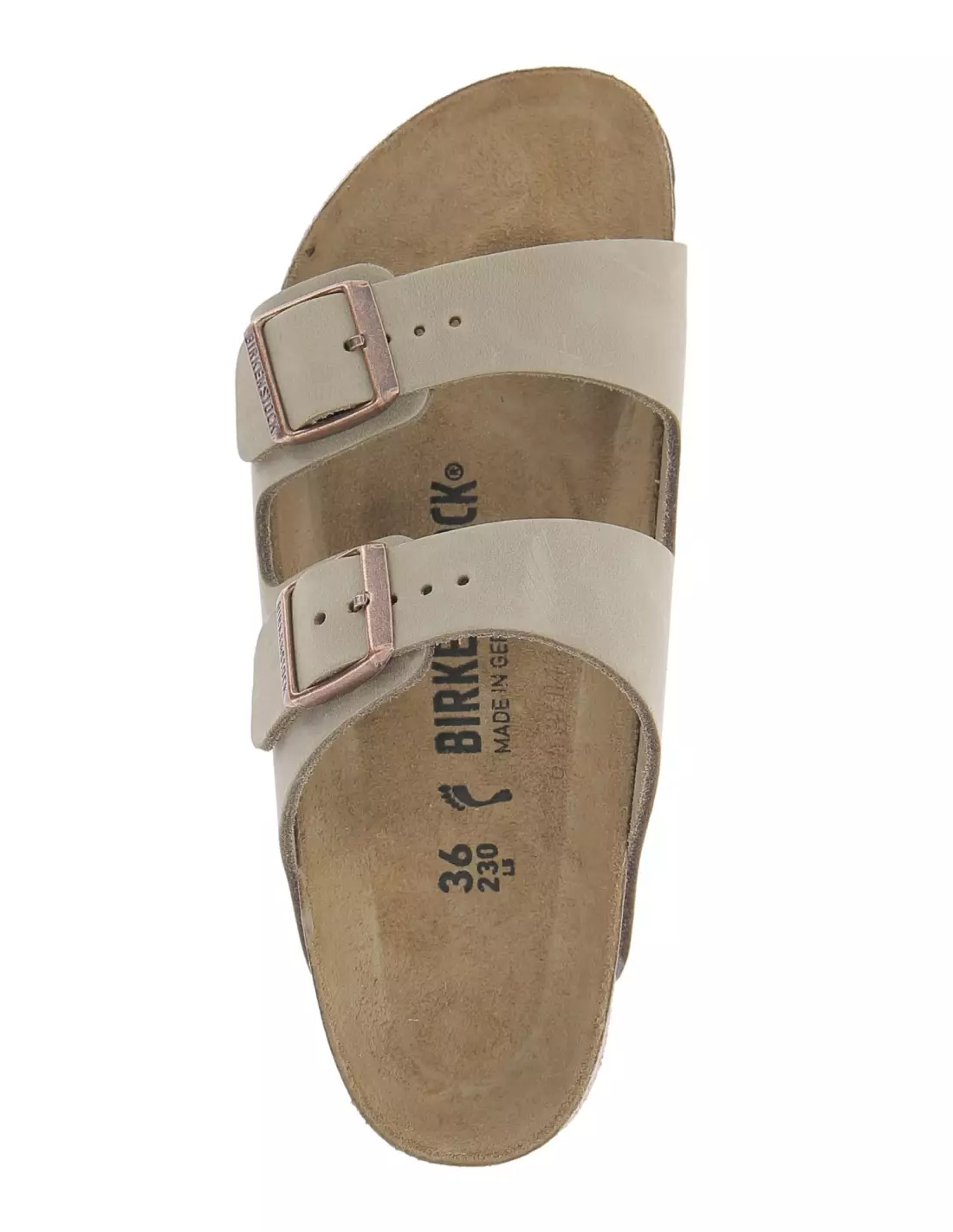 BIRKENSTOCK ARIZONA leoi tabacco - Mules & sabots Tobaccobrown