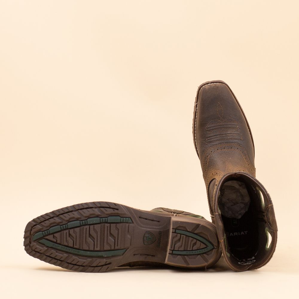 Ariat cowboyboots Hybrid Roughstock Antler