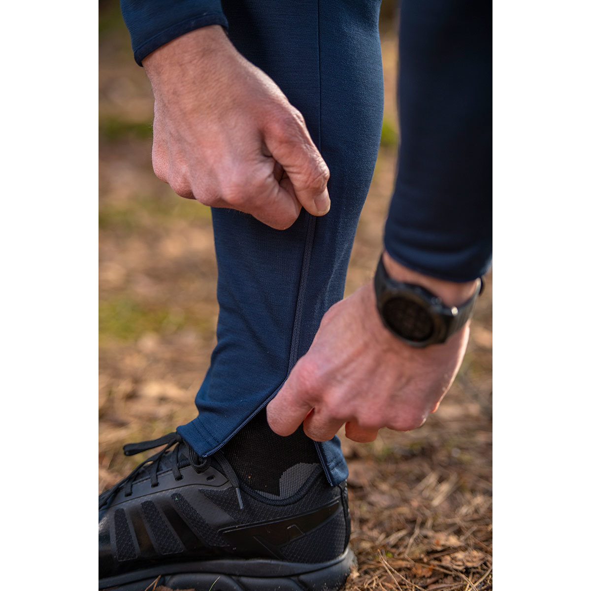 Woolpan Endless Merino Pants Blue