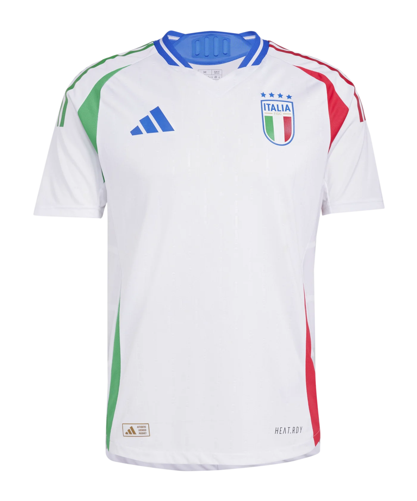 adidas Italien Auth. Trikot Away EM 2024 Weiss
