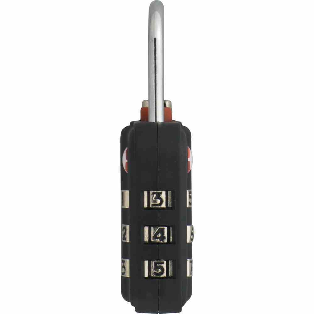 ABUS Zahlenschloss - schwarz - Aluminium - 147TSA