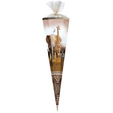 Nestler Feinkartonagen Schultüte / Zuckertüte / 85cm / eckig / 