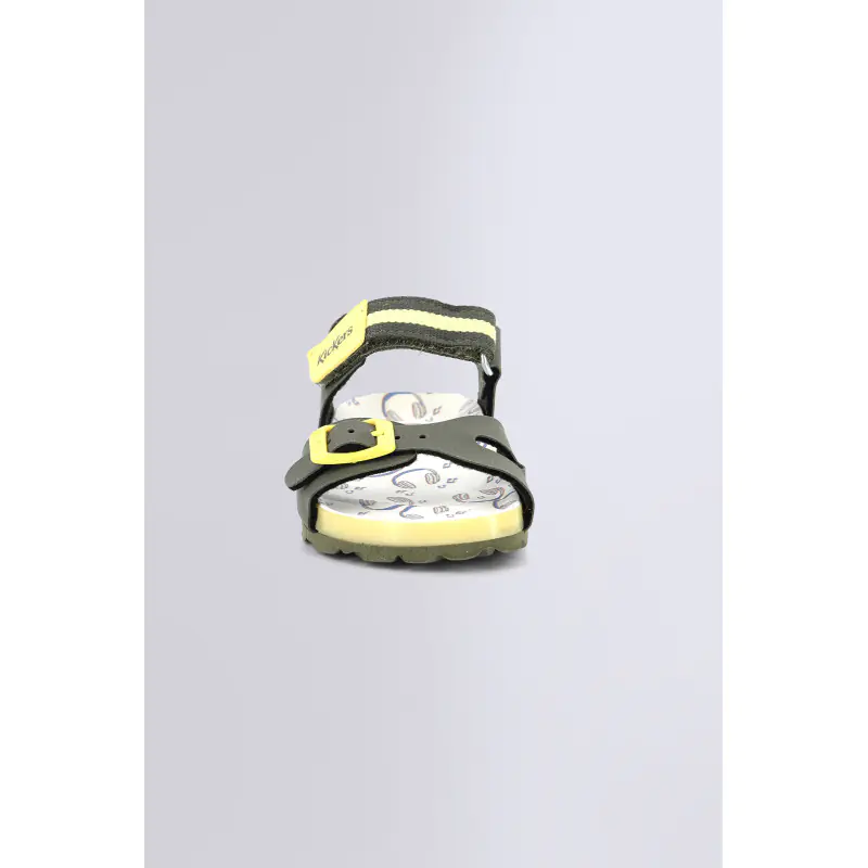 Sostreet Kaki jaune SANDALES Synthétique Garçon