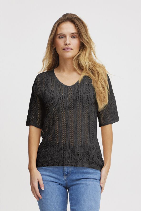 PULZ Jeans PZREESE Tshirt Black beauty