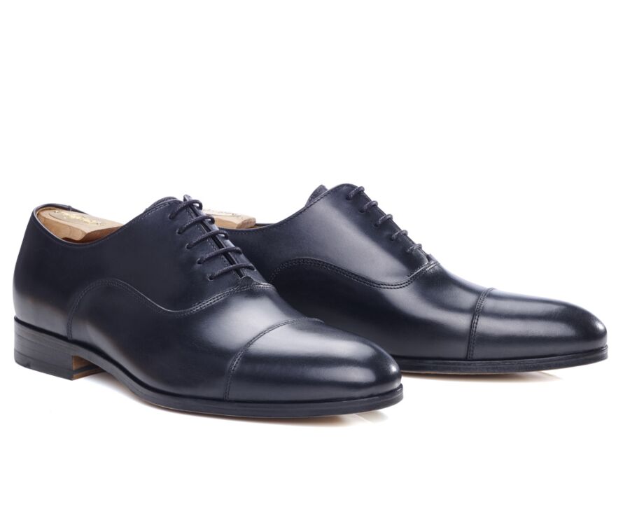 Richelieu noir homme semelle cuir - RICKFORD