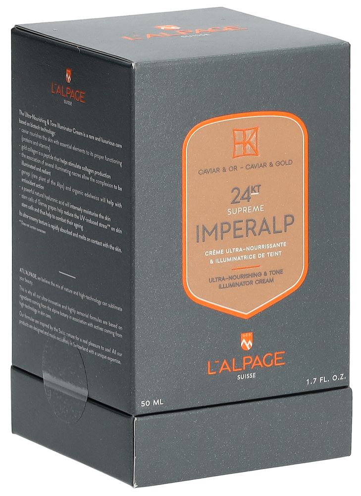 L'ALPAGE Imperalp Creme für einen strahlenden Teint Creme ultra-pflegend 50 ml