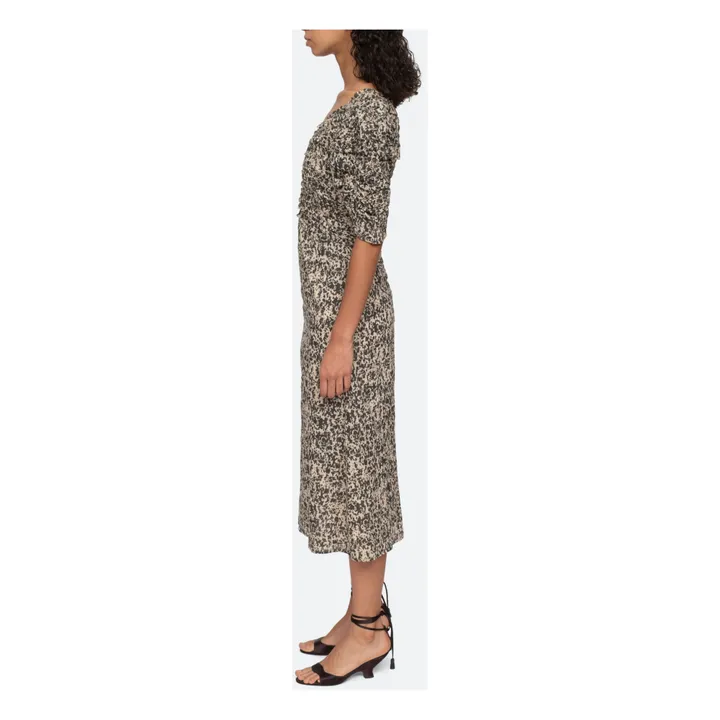 Sea NY Robe Gia Ruched | Noir