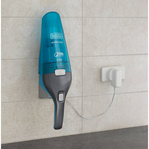 BLACK+DECKER kruimeldief WDC215WA-QW 7,2V - geschikt voor nat & droog vuil en inclusief 3 accessoires