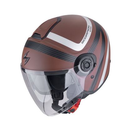 Casque Scorpion Exo EXO-CITY II - RIVA - Marron