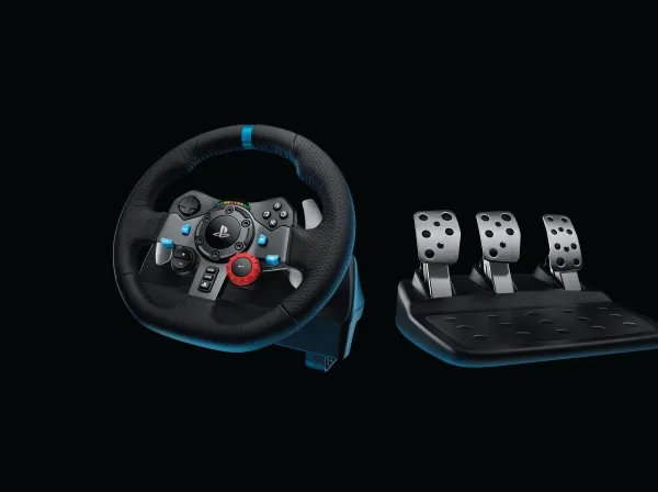 Logitech® | G29 Driving Force - Rat og pedalsæt - kabling - for; Sony PlayStation 3/4/5