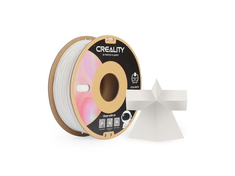 Creality Filament PLA, Kalkweiss, 1.75 mm, 1 kg 1.75 mm PLA Filament für 3D Drucker