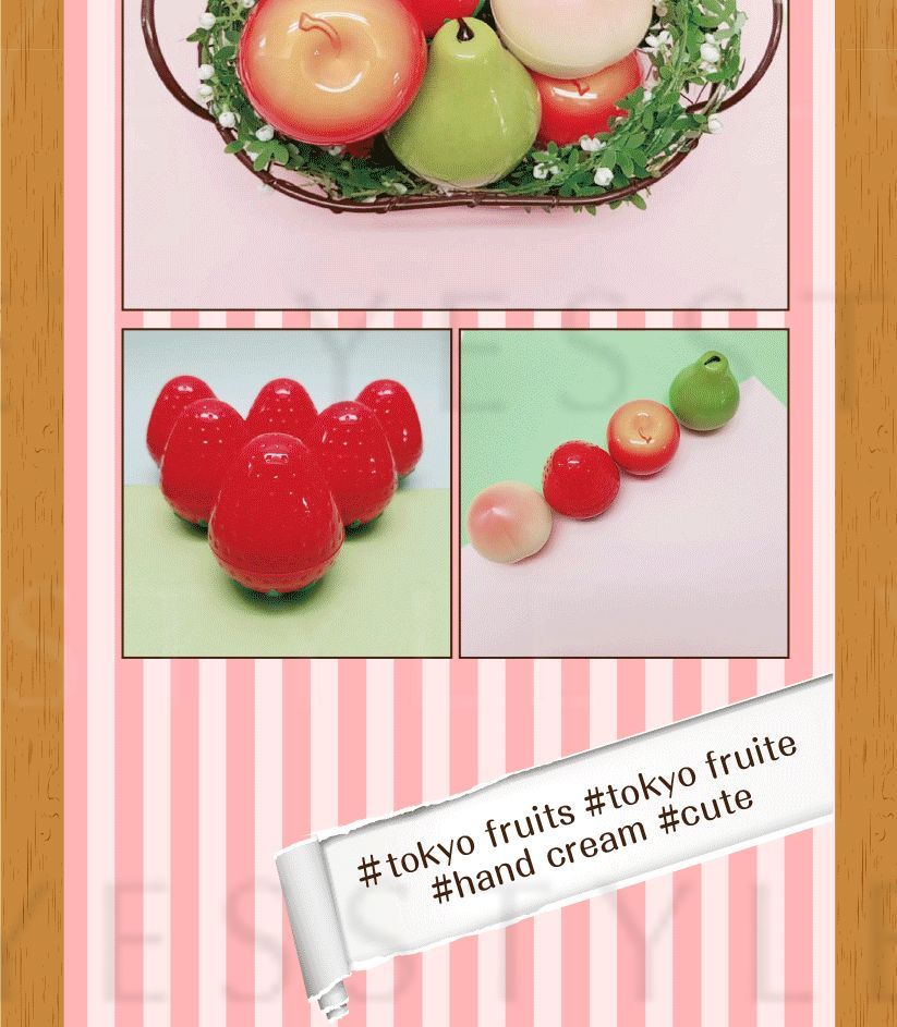 Tokyo Fruits - Aardbeienhandcrème