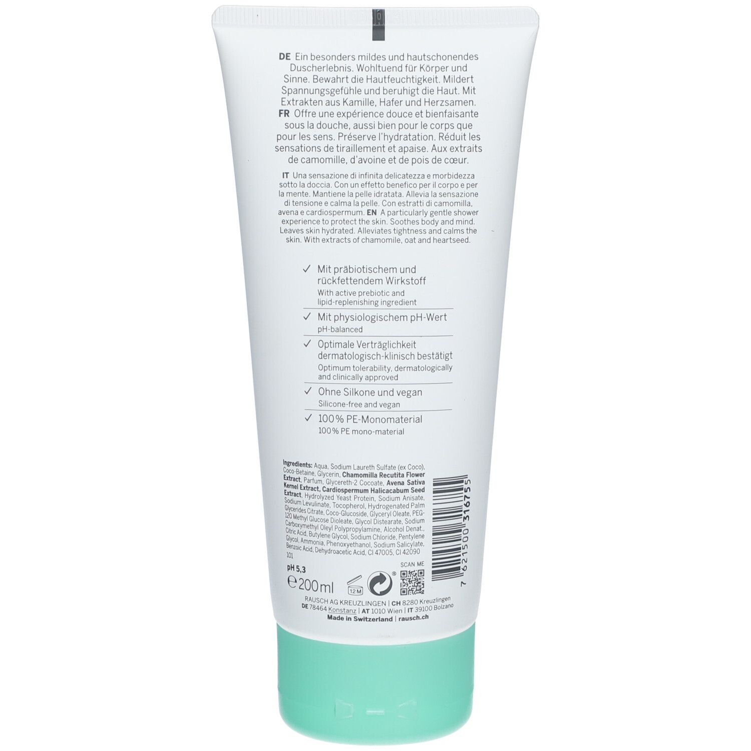 RAUSCH Sensitive Shower Gel Kamille