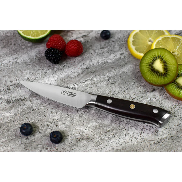 Coffret 2 couteaux de cuisine Fukito Ebène X50 Fukito