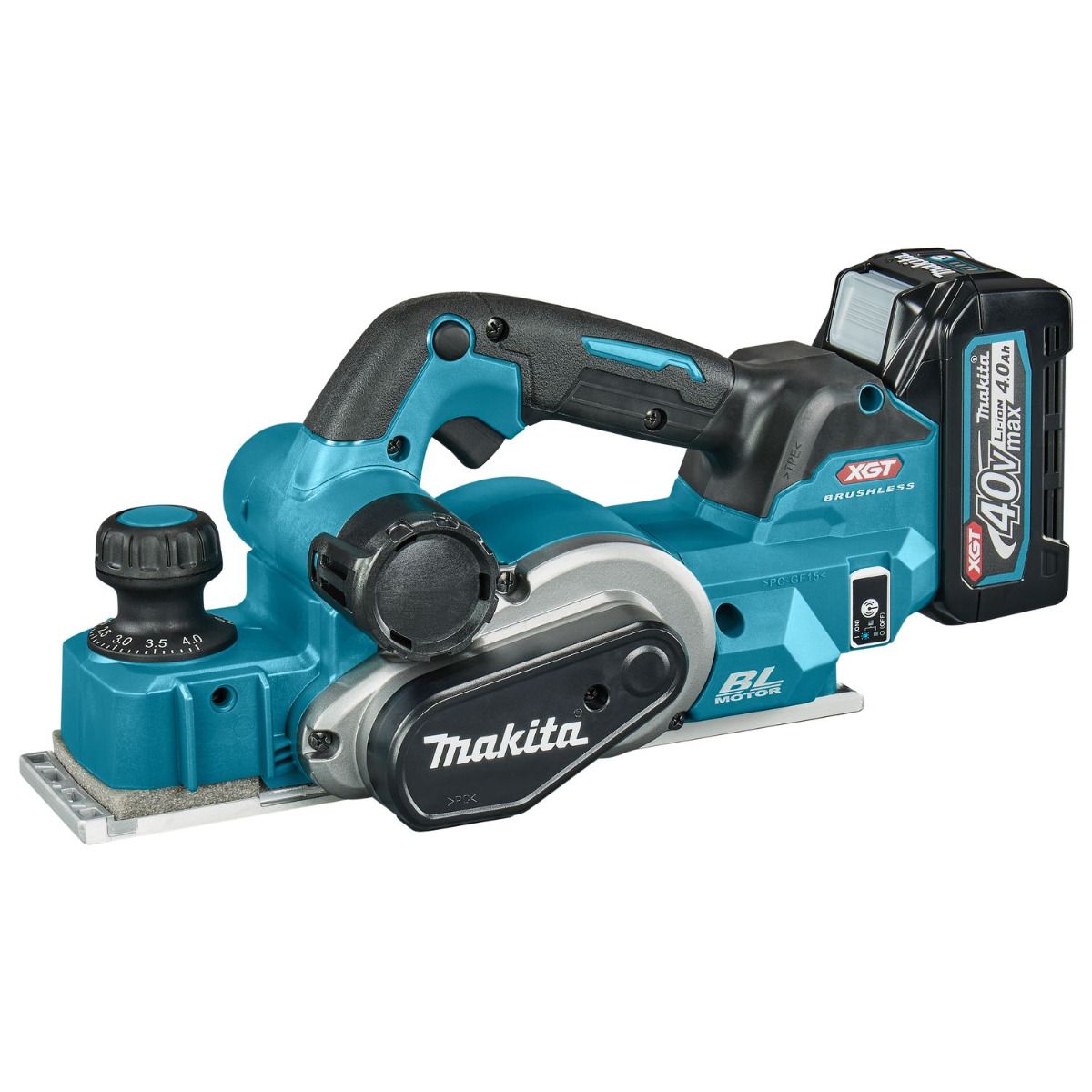 Makita KP001GM201 Accu schaafmachine 82mm XGT 40V Max 4.0Ah in Mbox