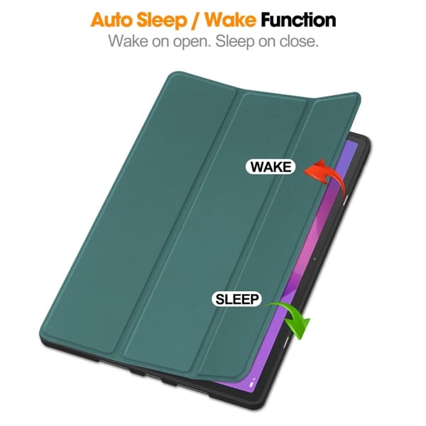 For Lenovo Idea Tab Pro Case Tri-Fold stativdeksel med penneholder