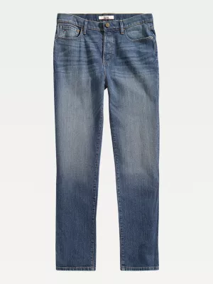 Calça jeans adaptável e confortável