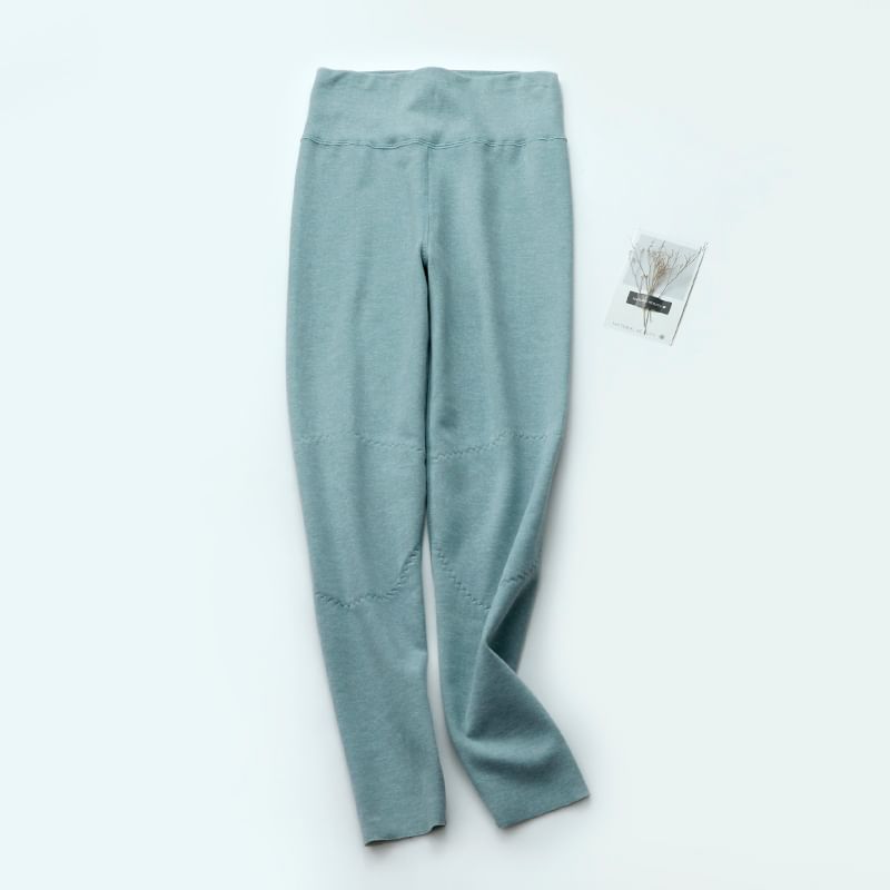Finlies - Matching effen fleece-gevoerde leggings (verschillende ontwerpen)