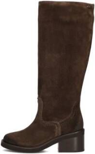 NUBIKK Hoge Laarzen Dames Cassy Boot Maat: 39 Materiaal: Suède Kleur: Bruin