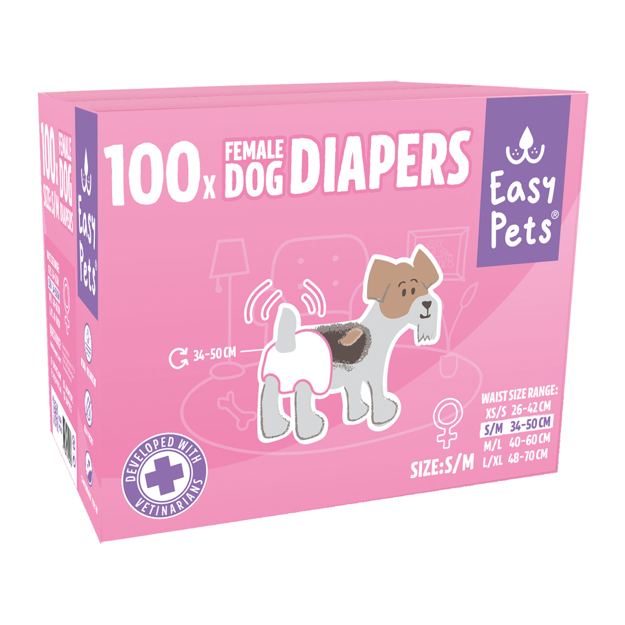 EasyPets Hondenluiers Teef