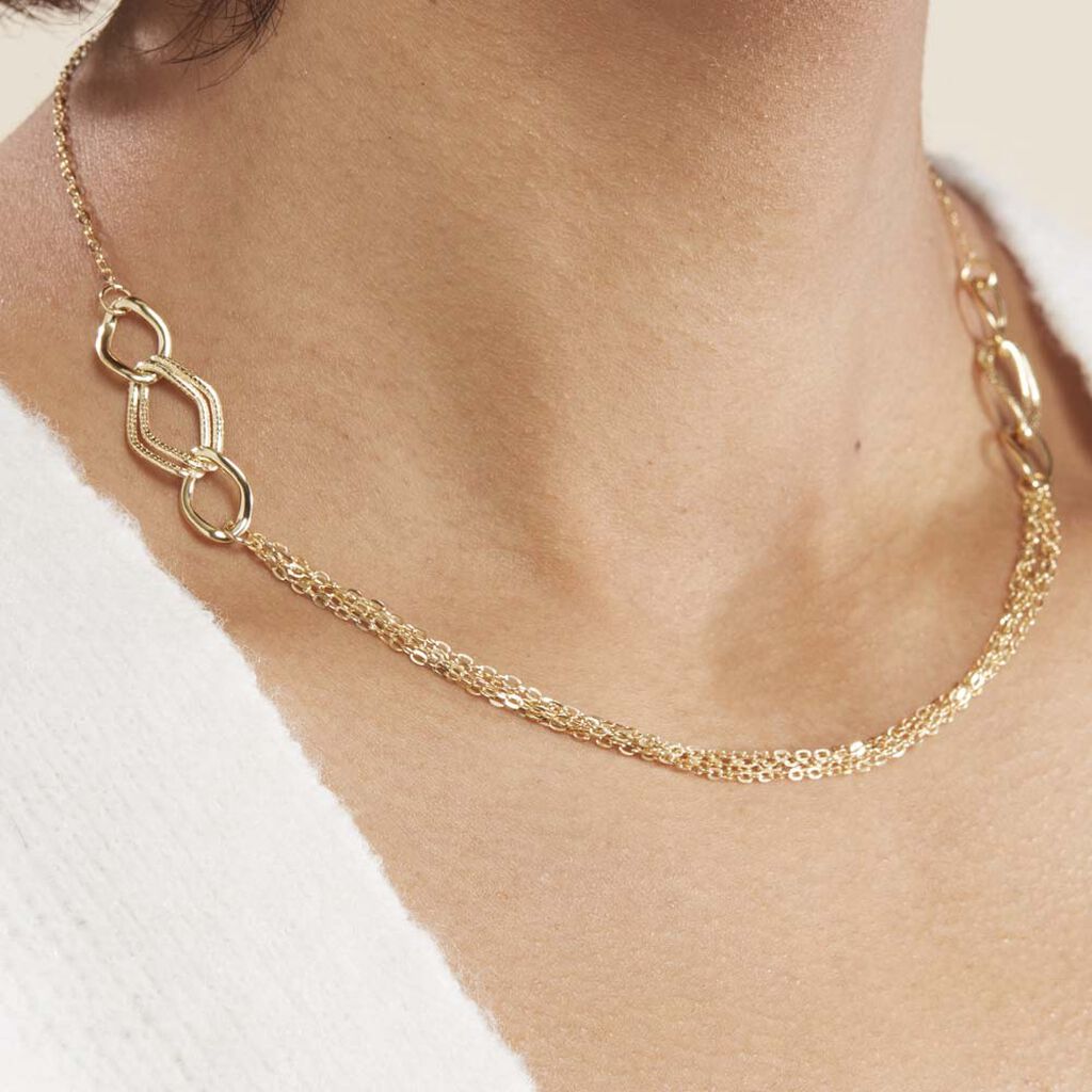 Collier Blinda Or Jaune