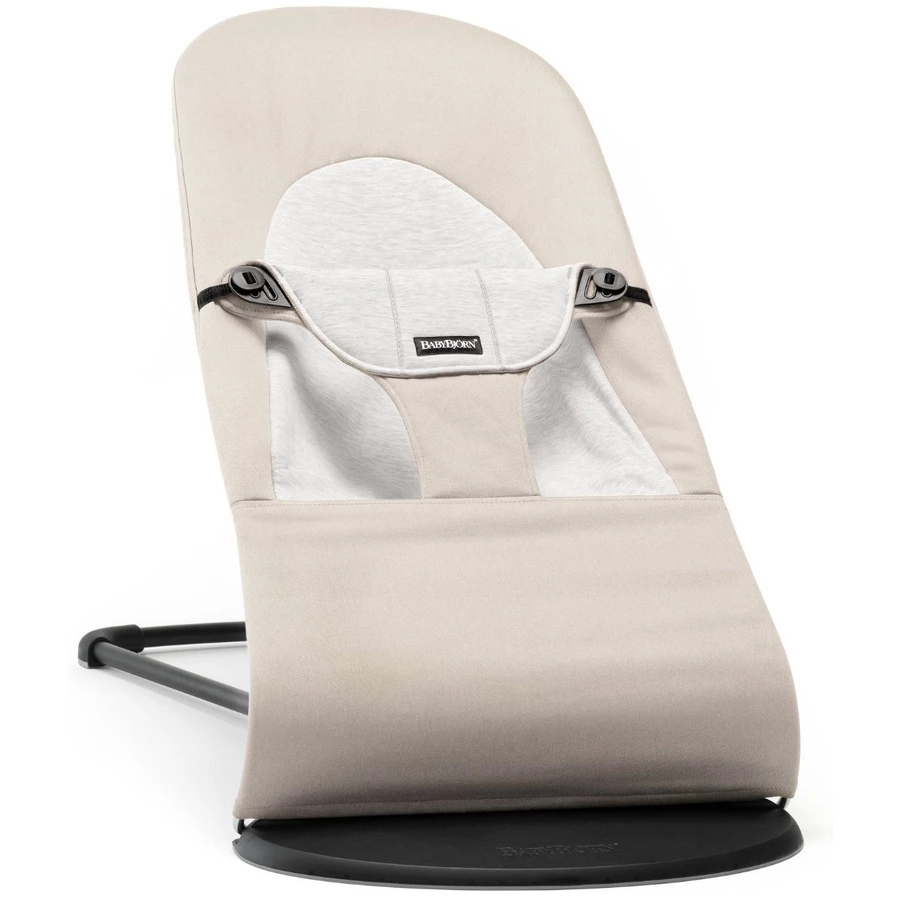 BABYBJÖRN Babywippe Balance Soft CottonJersey BeigeGrau