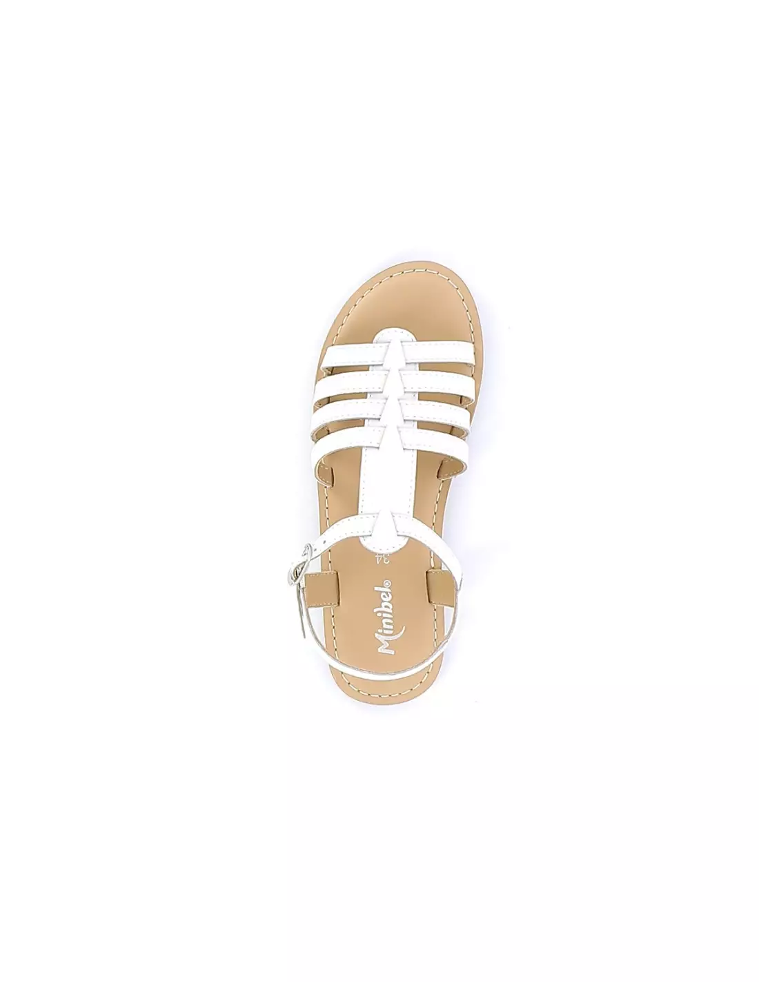 MINIBEL LYS - Sandales & nu-pieds White