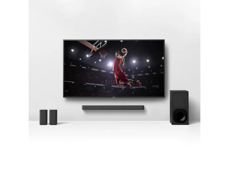 Sony HT-S20R - Lydbarsystem - til hjemmebiograf - 5.1-kanal - trådløs - Bluetooth - 400 Watt (Total)