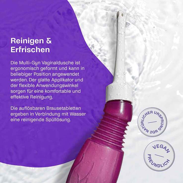 Multi-Gyn Vaginaldusche Kombipack Brausetabletten, 1 P