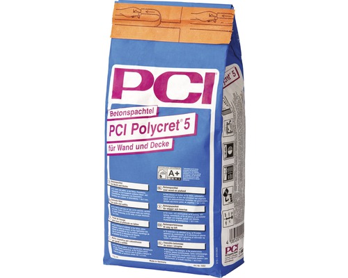 PCI Polycret® 5 Betonvuller voor Wanden en Plafonds 5 kg
