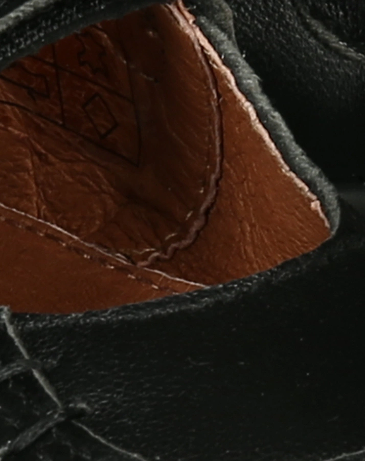Hausschuhe BALLERINA VELCRO in black