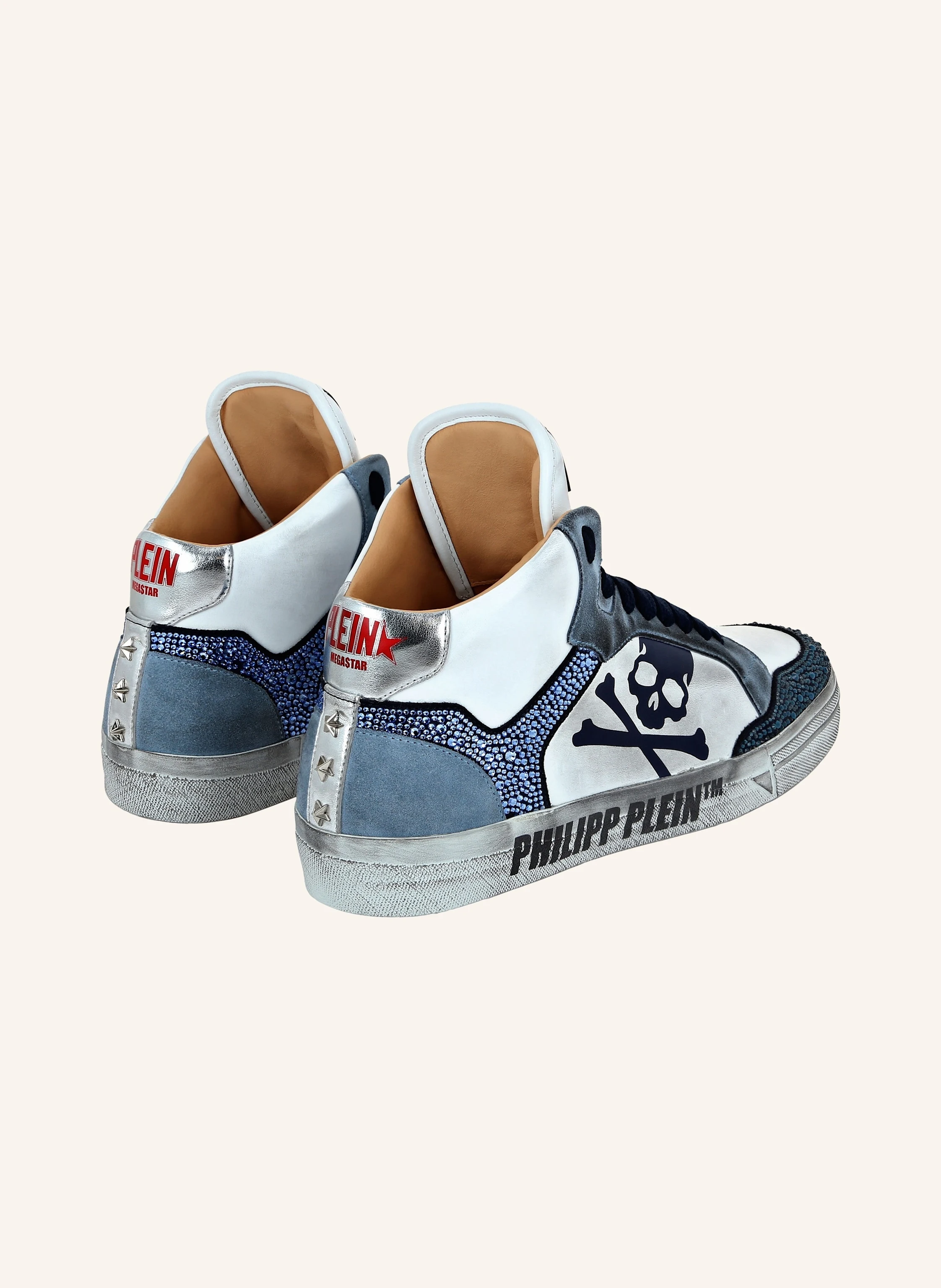 PHILIPP PLEIN Hightop-Sneaker mit Steinbesatz RETROKICKZ