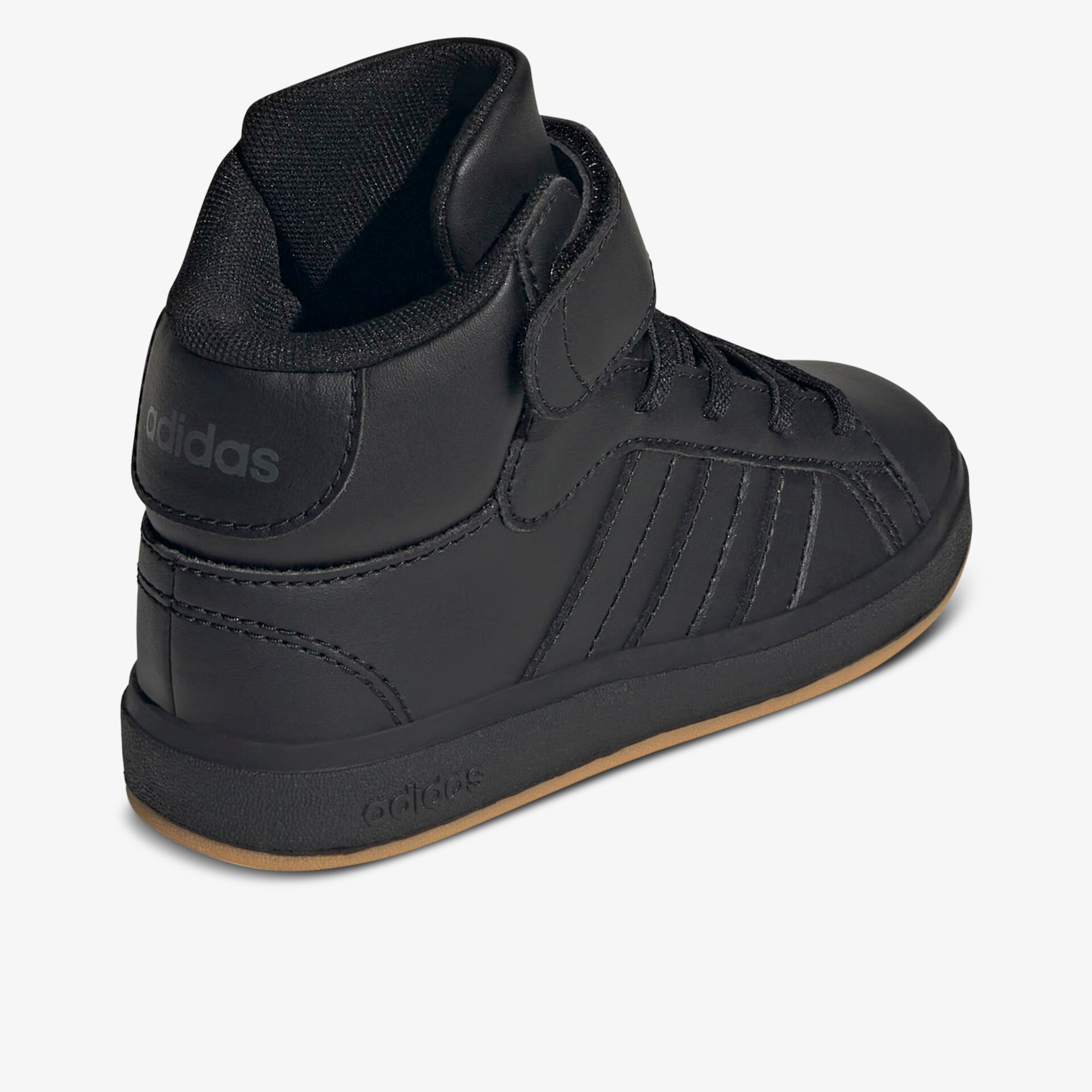 adidas GRAND COURT MID K Kinder Sneaker High schwarz