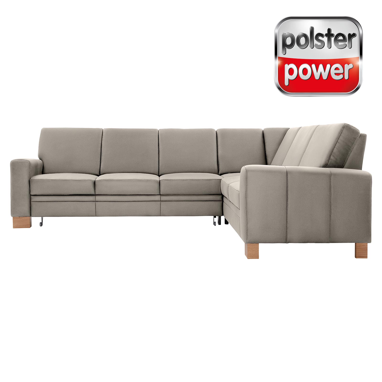 polsterpower Ecksofa - Holiday alu - Basismodell - rechts