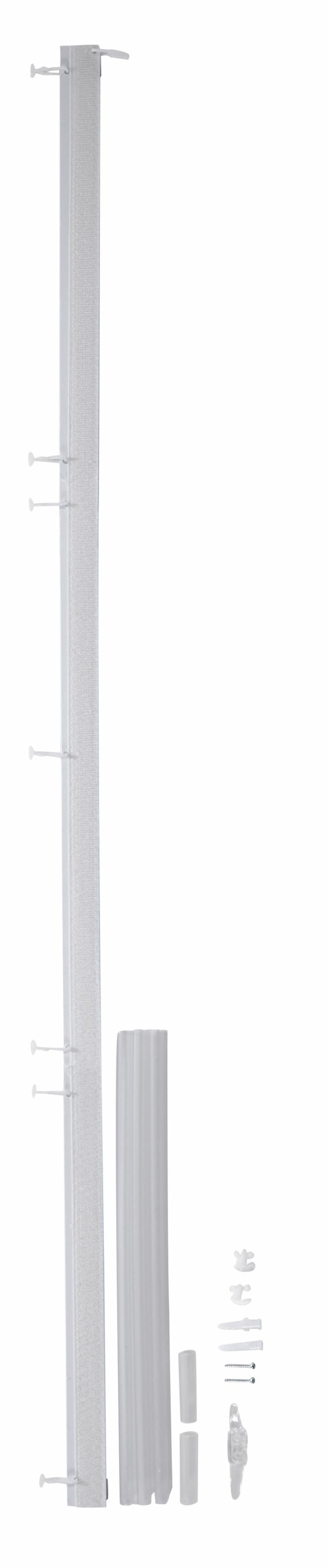 my home Raffrollo »Dimona« mit Klettschiene Transparent, Voile, Polyester, Wellen