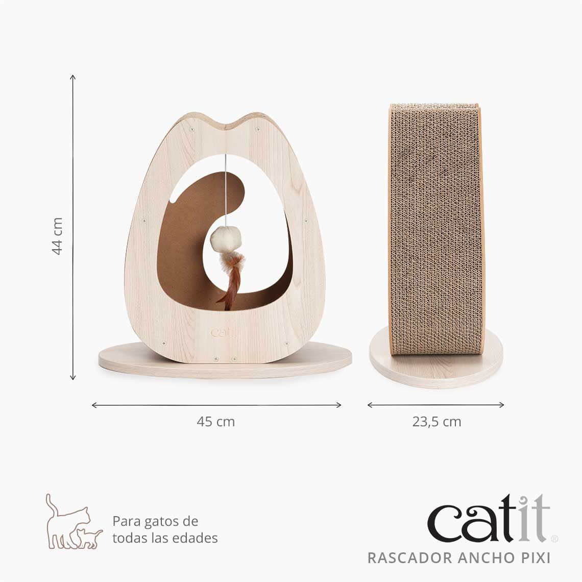 Arranhador Catit PIXI, Largo - Ref. 42513