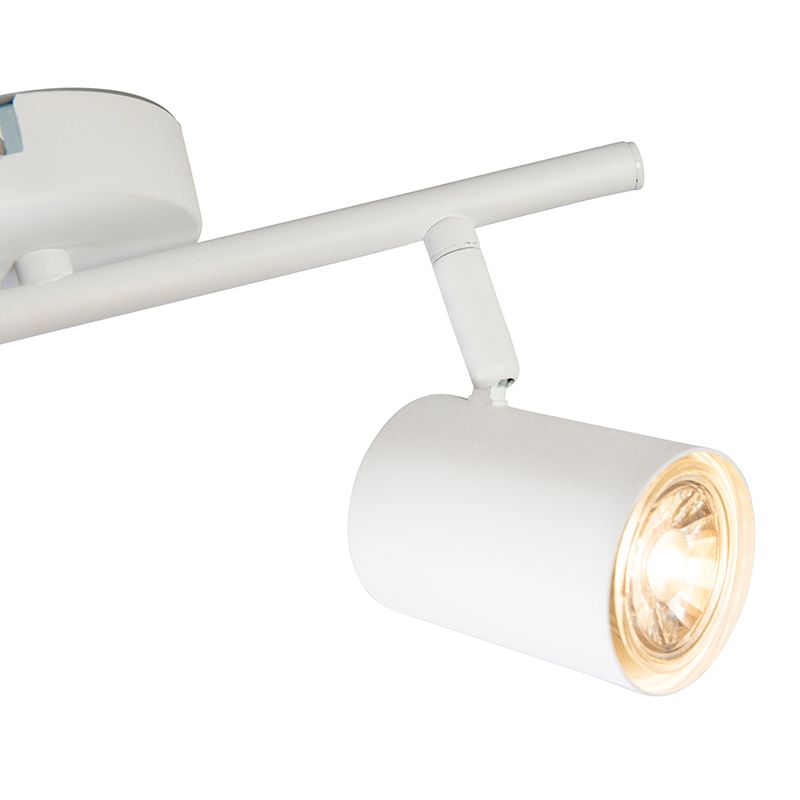 Moderne spot wit 2-lichts kantelbaar - Jeana