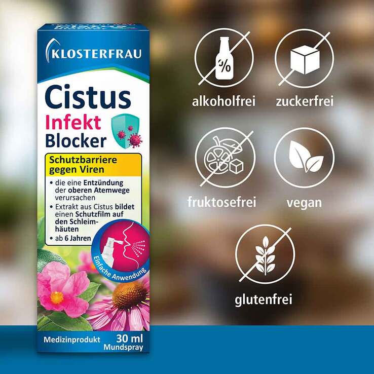 Klosterfrau Cistus Infekt Blocker Mundspray, 30 ml