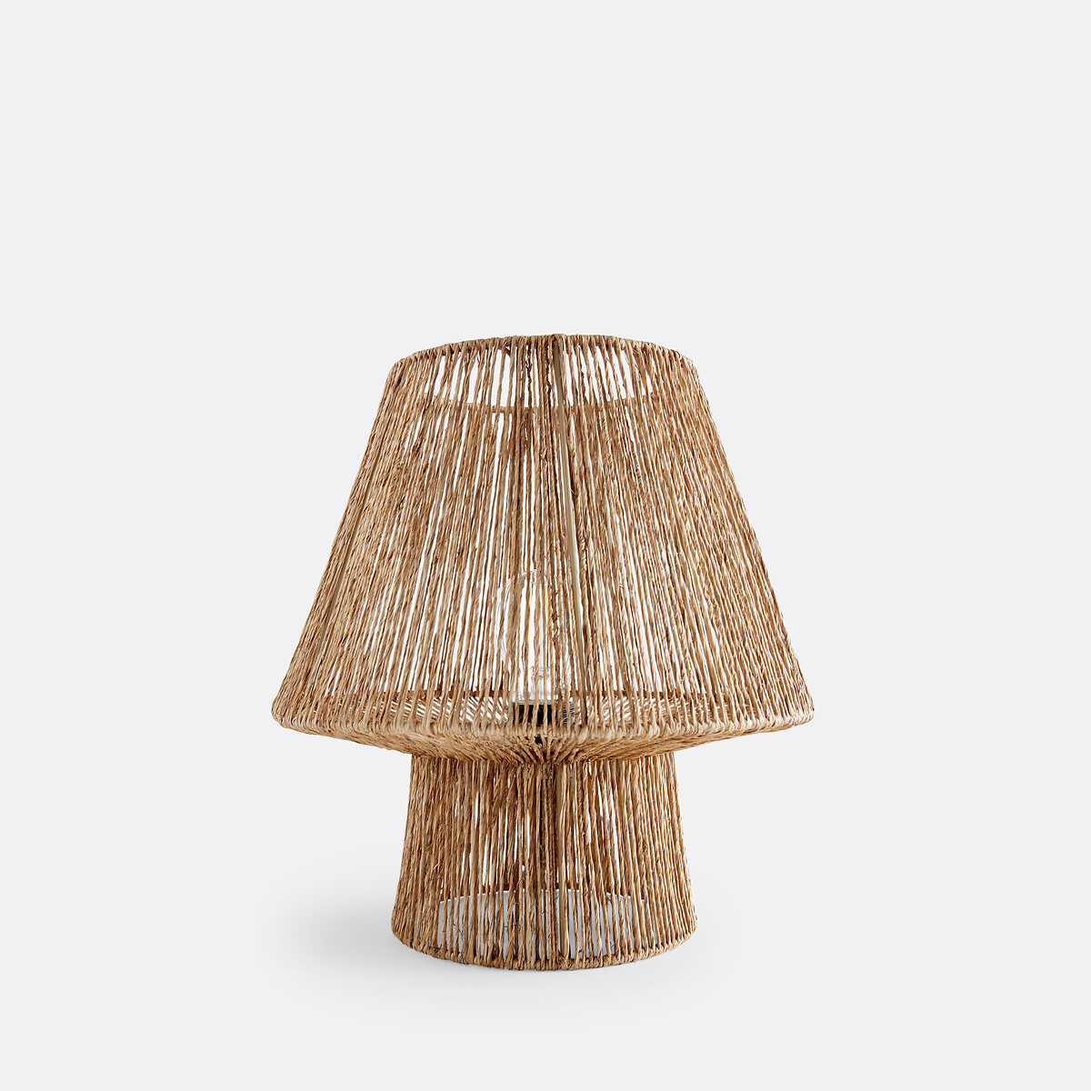 LA REDOUTE INTERIORS<br>Candeeiro em juta, Yaku
