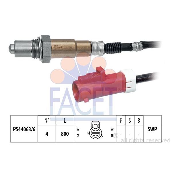 Facet Sonda Lambda - 10.7609