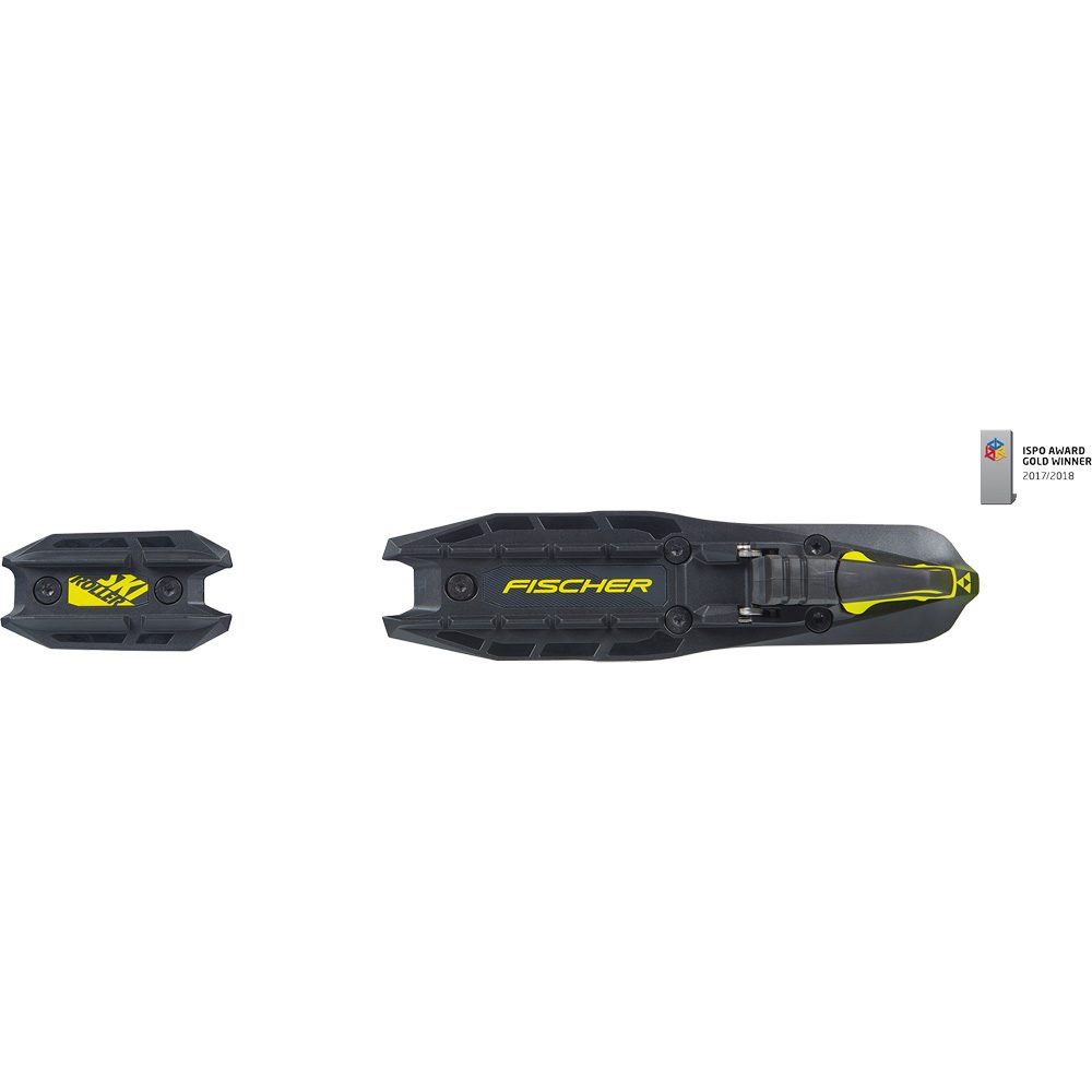 Fischer Turnamic Skiroller Skate Bindung black yellow