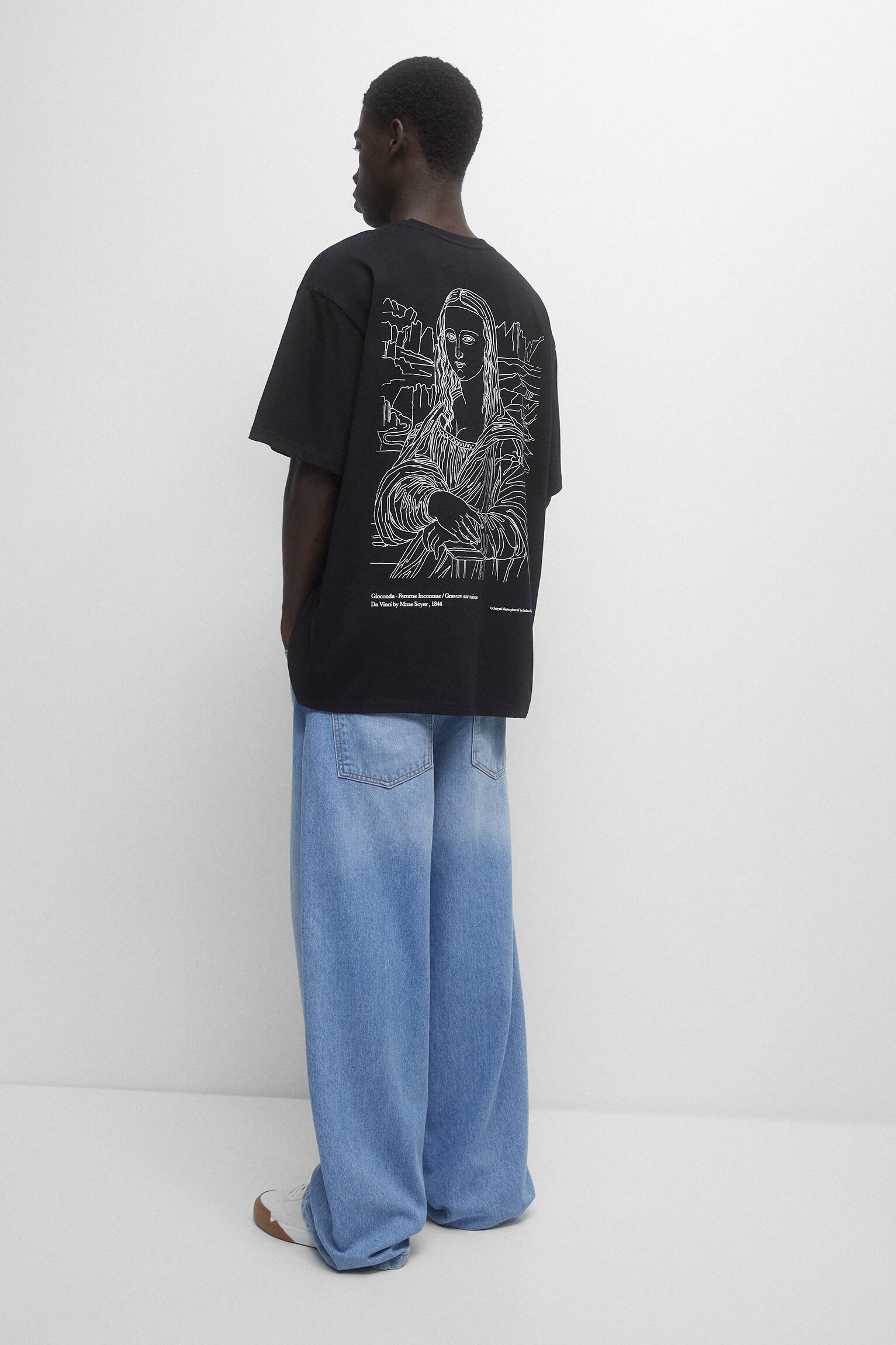 CAMISETA MONA LISA - PRETA