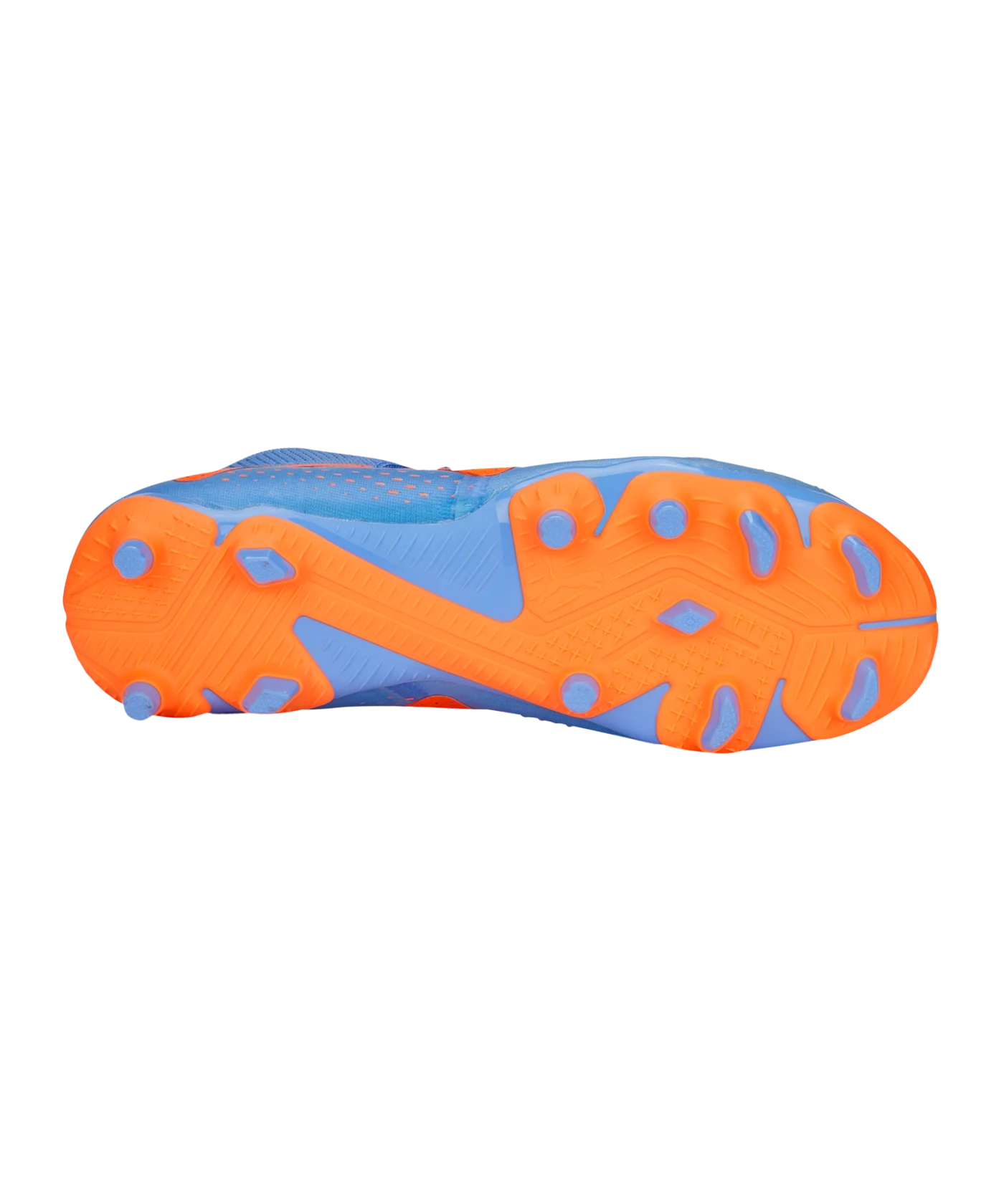 PUMA FUTURE Match FG/AG Supercharge Kids Blau Orange F01
