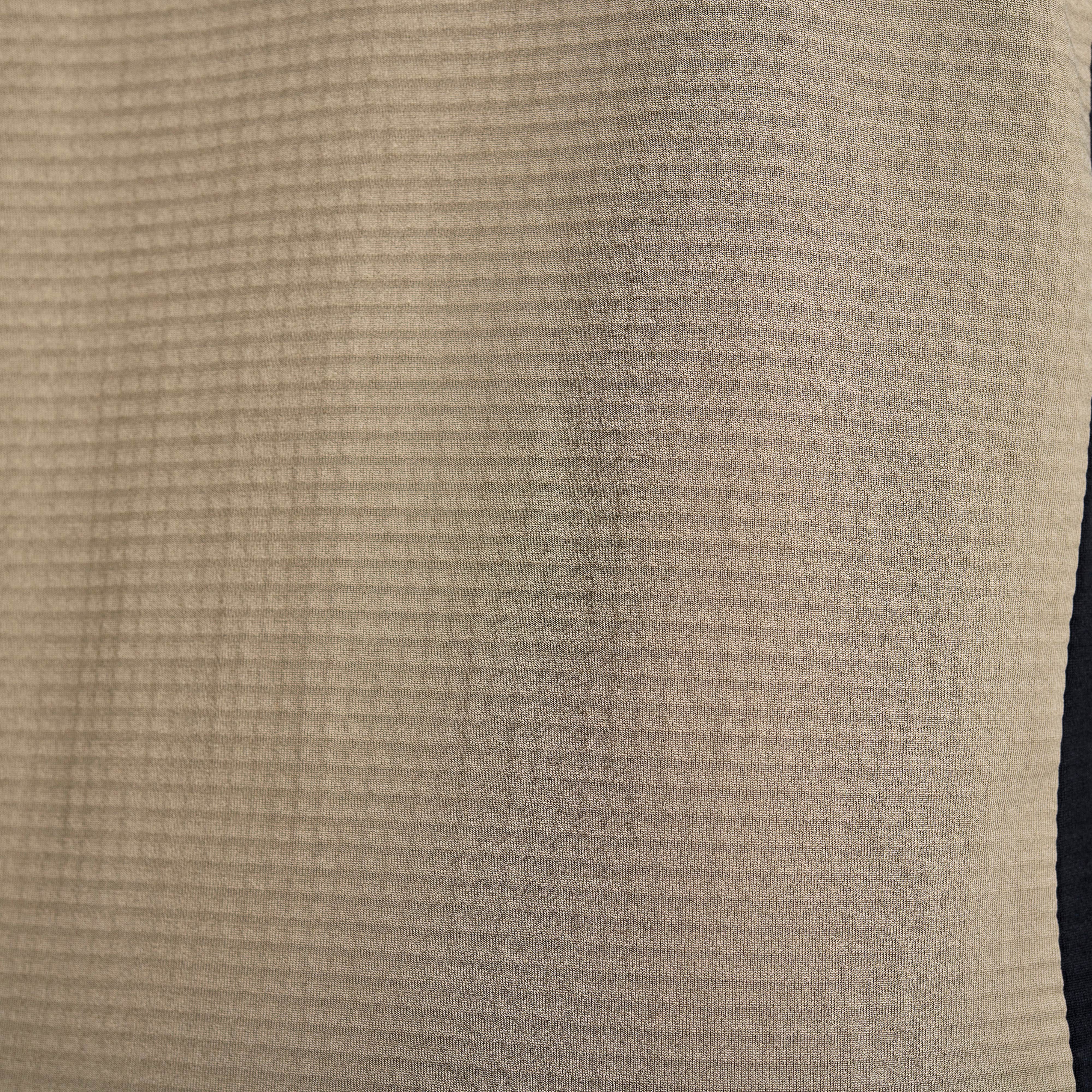 Waffle Half-zip Fleece Herre Brindle